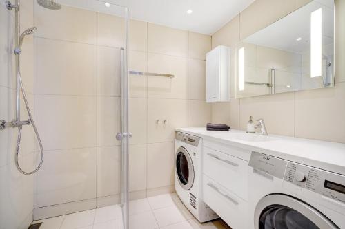 Bilik mandi di Wright Apartments - Sørenga
