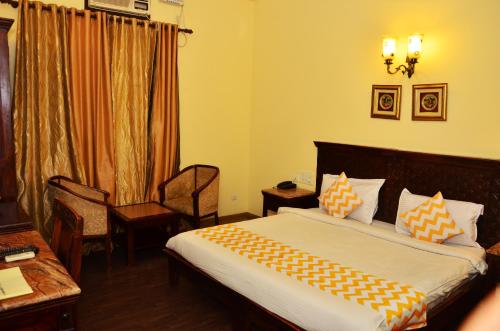 Cama o camas de una habitación en Rajputana Haveli - Jaipur