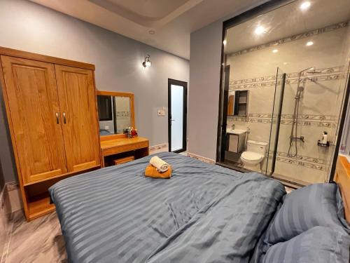 Koupelna v ubytování Chăn Ấm Đệm Êm Homestay