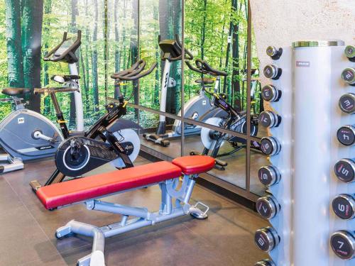Fitness centrum a/nebo fitness zařízení v ubytování Novotel Sevilla
