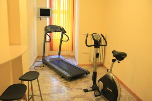 
The fitness center and/or fitness facilities at Hotel Hansablick
