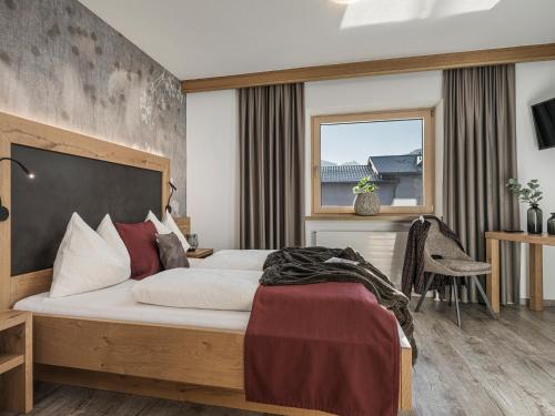 Postel nebo postele na pokoji v ubytování Appartement Christoph