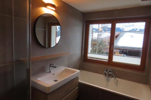 Koupelna v ubytování Chalet Brunner 2