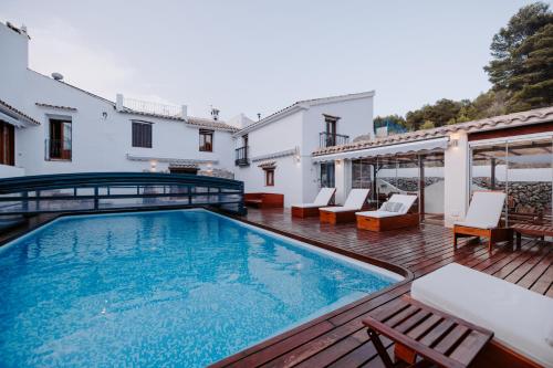 Swimmingpoolen hos eller tæt på Los barriles, FincaSeguroBodega