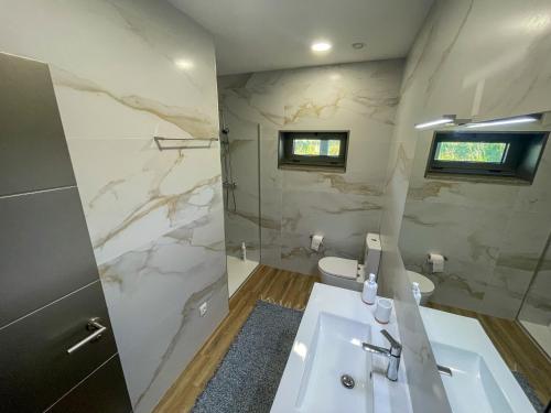 Et badeværelse på Casa do Barbosa