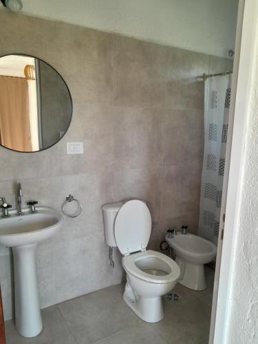 Et badeværelse på Complejo Yarken