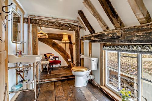 a bathroom with a toilet and a sink at 3 Bed in Rumburgh oc-c27094 in Rumburgh