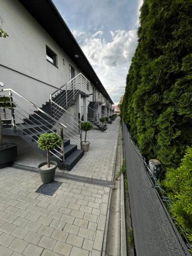 Bygningen som lejligheden ligger i