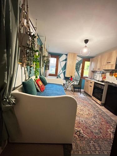 Køkken eller tekøkken på Family House di Genny e Nicola small suite