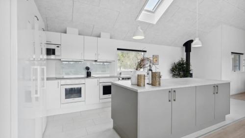 Η κουζίνα ή μικρή κουζίνα στο Villavilla #583 - Houstrup Strand, Vestjylland