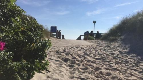 Naturlandskabet i nærheden af feriehuset