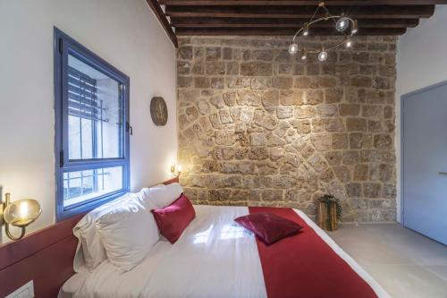 Postel nebo postele na pokoji v ubytování Soor