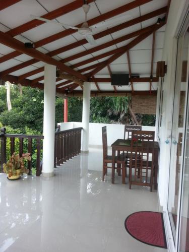 Balkón nebo terasa v ubytování Villa Jungle Paradise