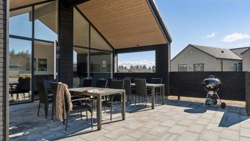 En balkon eller terrasse på Villavilla #666 - Houstrup Strand, Vestjylland