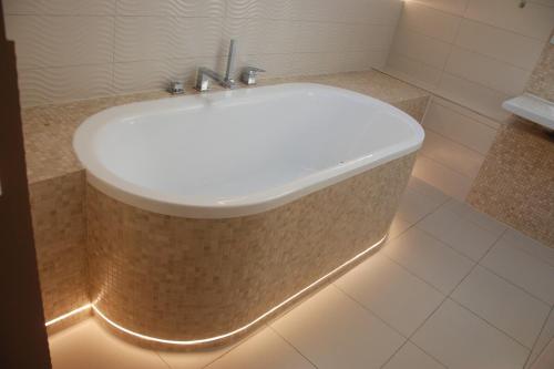 Et badeværelse på Greystone at Milton Hill