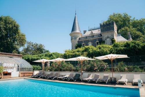Hồ bơi trong/gần Château Belle Epoque - Chambres d'Hôtes & Gîtes