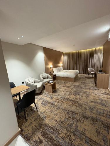 Et opholdsområde på فندق لايفان LYvAN HOTEL