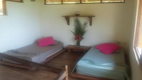 Uma área de estar em Villas Punta India