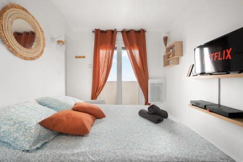 Logement lumineux sur les toits - métro à proximité