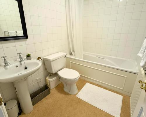 Et badeværelse på Manor Park Country House