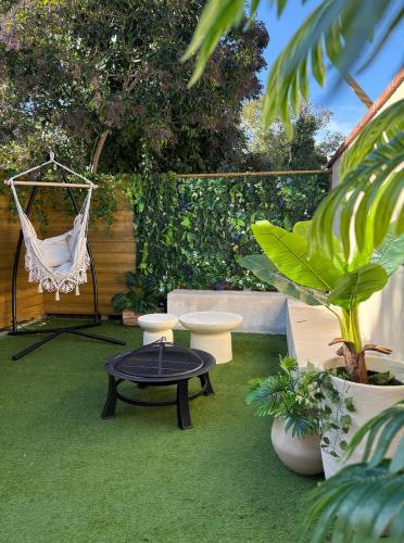 Bali room Balneo Sauna terrasse 4personnes