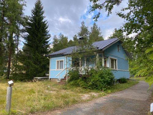 Bygningen som feriehuset ligger i