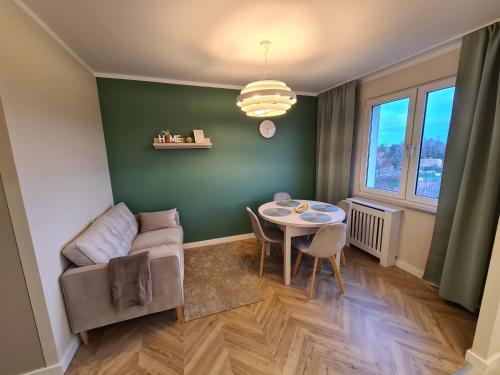 Posezení v ubytování Widok na stawy