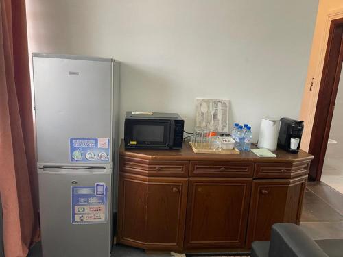 Køkken eller tekøkken på Villa Soleil, Face à la Mer C5