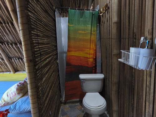 Koupelna v ubytování Glamping Tesoro Escondido