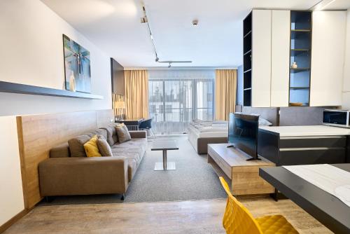 Et opholdsområde på TATRA SUITES Luxury Studio A302