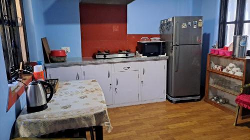 BJ's Farmhouse tesisinde mutfak veya mini mutfak