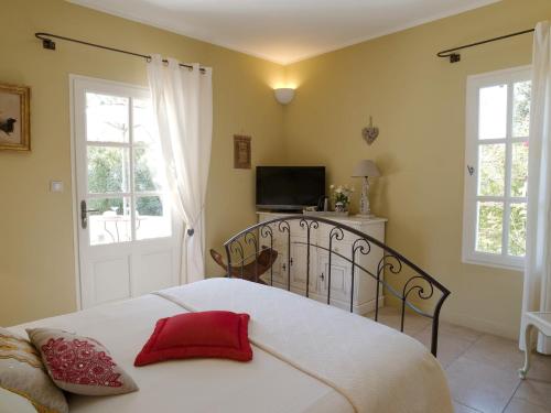 Llit o llits en una habitació de Lou pastre