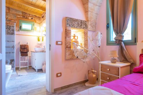 Et badeværelse på Villa Renedda