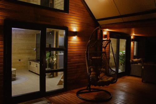 Et badeværelse på Wooden villas