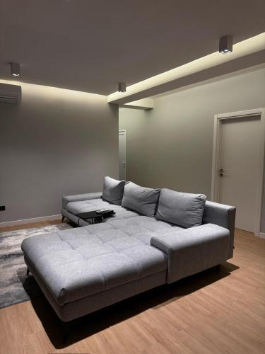 Posezení v ubytování Riverside apartment