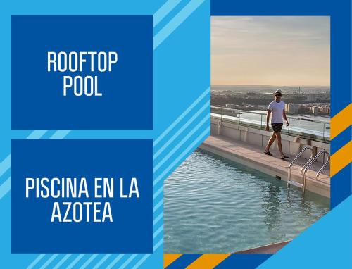 Bazén v ubytování Appt beach close nebo v jeho okolí