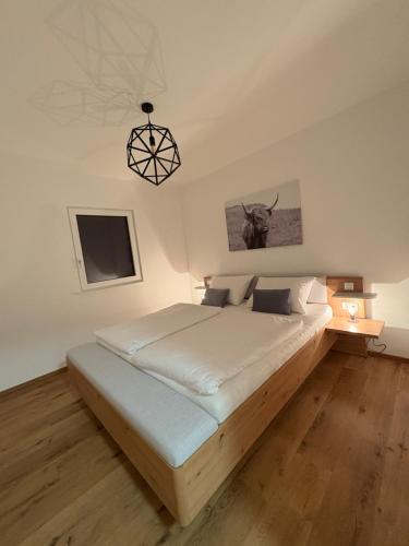 Postel nebo postele na pokoji v ubytování Appartement Fellsattler