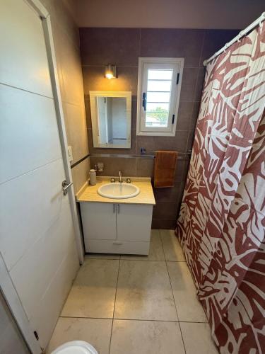 Ένα μπάνιο στο Refugio Malbec