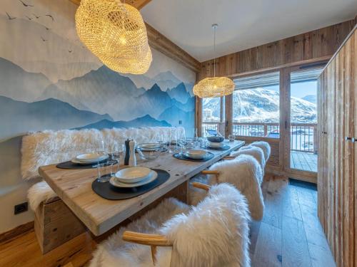 Appartement d'exception avec cheminée et home cinéma à Val-d'Isère