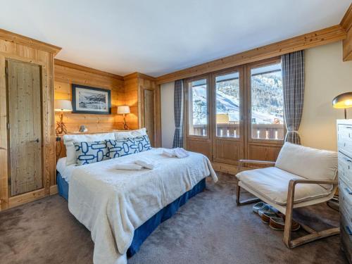 Prestigieux appartement de 140m² aux pieds des pistes, proche village enfants, Val-d'Isère