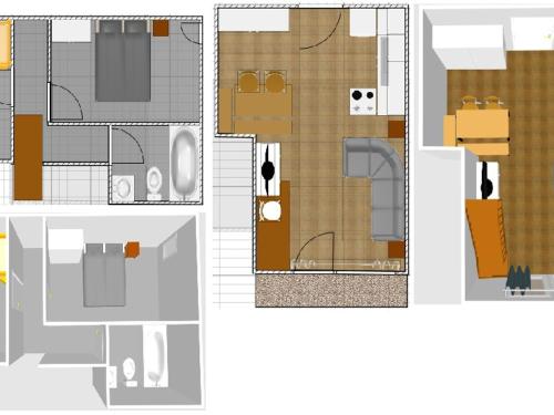 Appartement chaleureux avec Wi-Fi et parking à Val-d'Isère