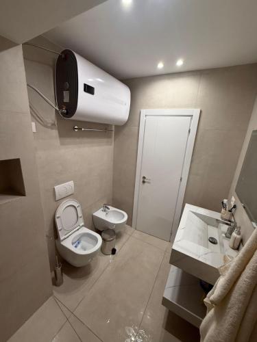 Phòng tắm tại Dyrrachium Apartment