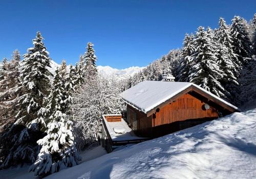 Chalet Camomille - Confortable chalet dans un quartier calme avec une vue imprenable sur la vallée et le Mont Blanc MAE-0967