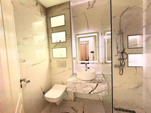 Phòng tắm tại Marrakech appartement