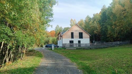 Zahrada ubytování Apalupa na Hojsovce