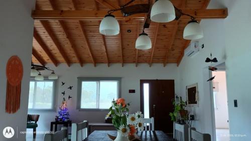 Posezení v ubytování Golondrinas