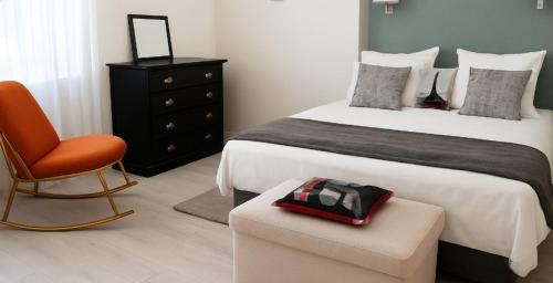 Postel nebo postele na pokoji v ubytování Villa Horizon