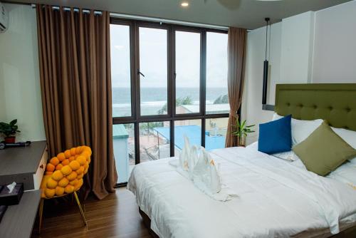 Ένα ή περισσότερα κρεβάτια σε δωμάτιο στο Reagal Garden