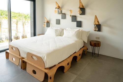 Postel nebo postele na pokoji v ubytování B&B Panevì