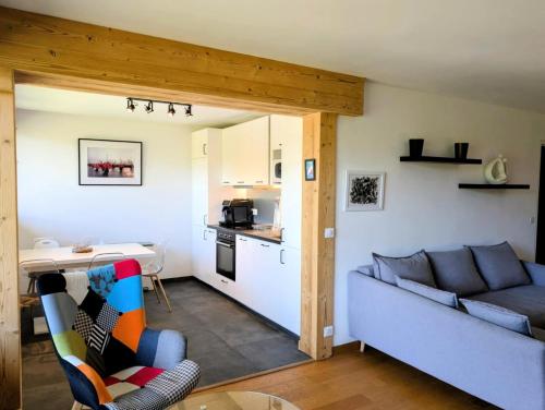 Køkken eller tekøkken på Résidence Plandevin - 3 pièces à Arc 1600 MAE-1223